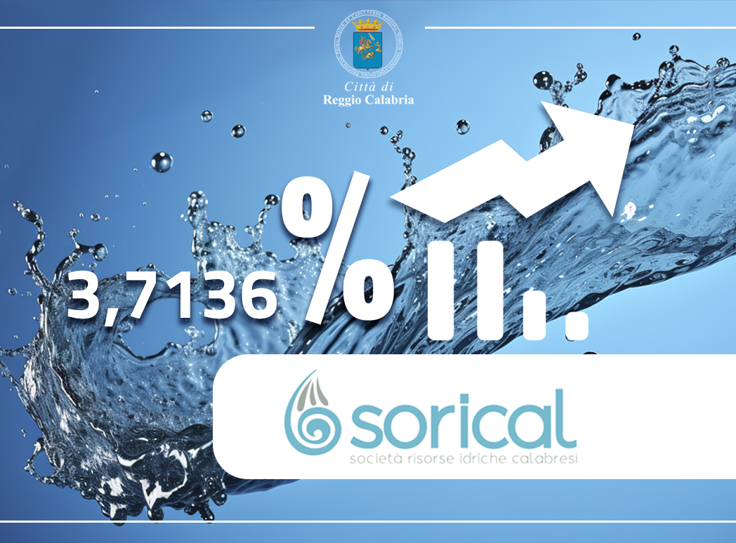 Immagine relativa alla notizia Consultazione pubblica per l’acquisizione di quote di capitale sociale del gestore del servizio idrico integrato SORICAL SpA