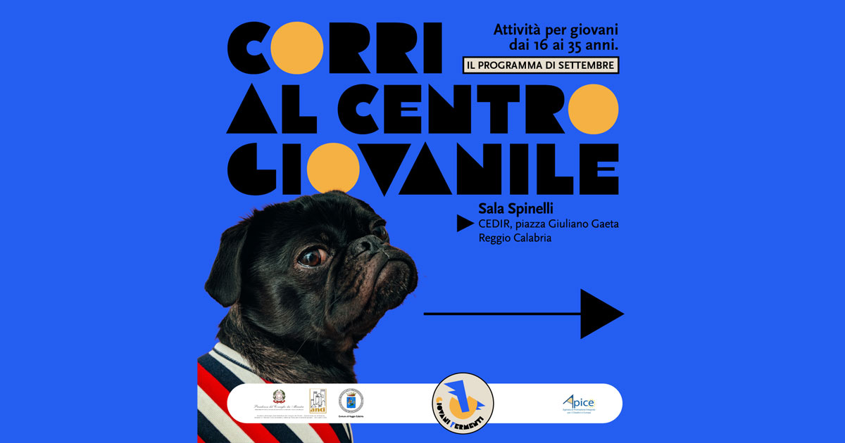 Immagine relativa alla notizia Progetto "Giovani fermenti. Per il Bene Comune" - Programma delle attività Settembre 2023