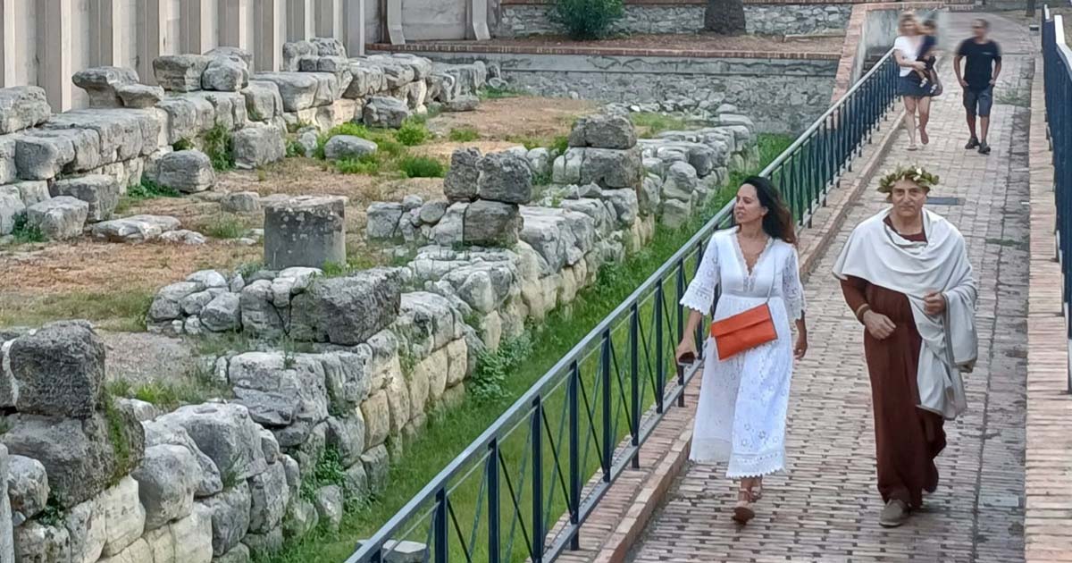 Immagine relativa alla notizia Nuovi itinerari turistici: i siti archeologici prendono vita con il progetto culturale Rhegion Blow Up, il city tour di Atam e le guide specializzate