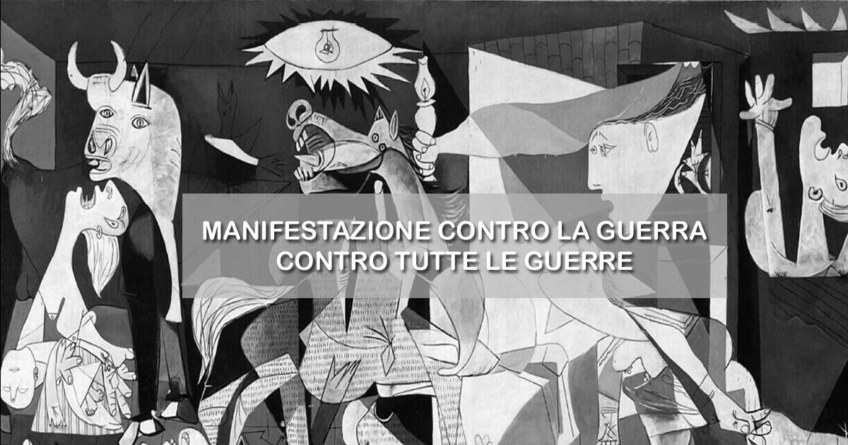Immagine relativa alla notizia Comunicato stampa Manifestazione "Contro la guerra contro tutte le guerre" organizzata per il 24 novembre