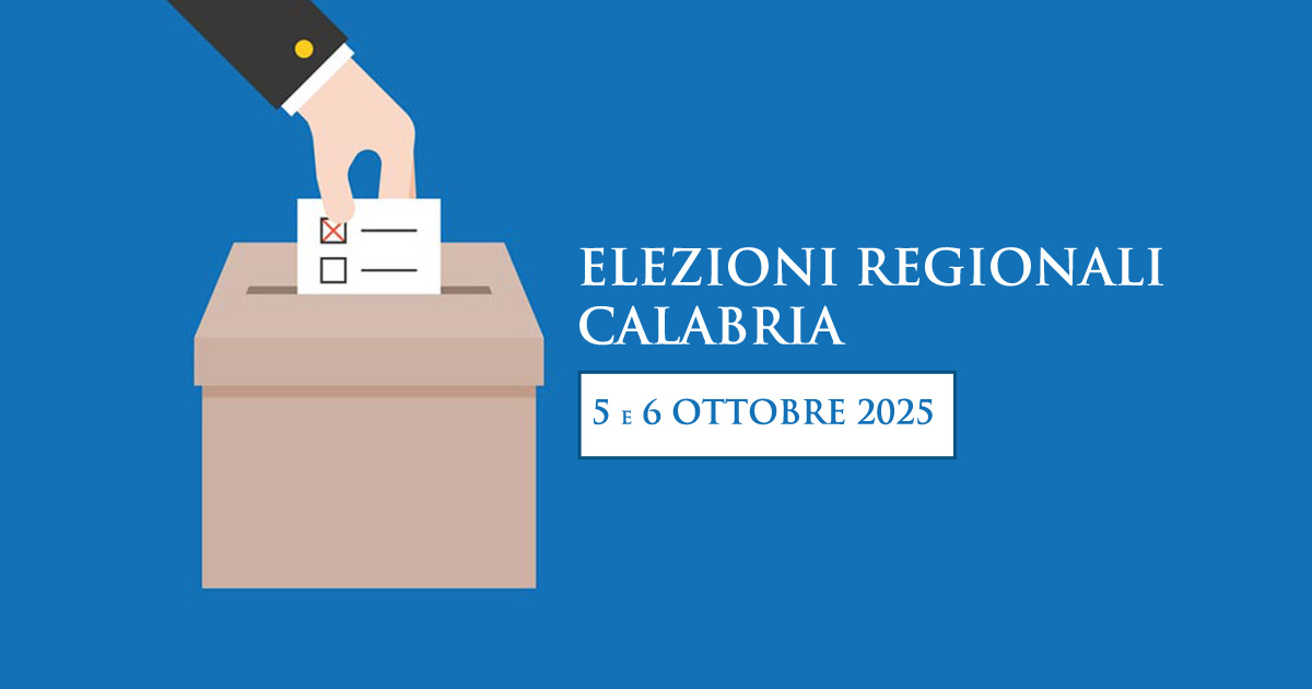 Immagine relativa alla notizia Elezioni Regionali del 5 e 6 ottobre 2025 - Voto domiciliare per elettori affetti da infermità