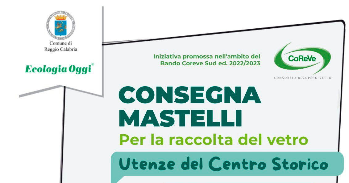 Immagine relativa alla notizia Consegna dei mastelli per la raccolta del vetro - Utenze del Centro Storico 