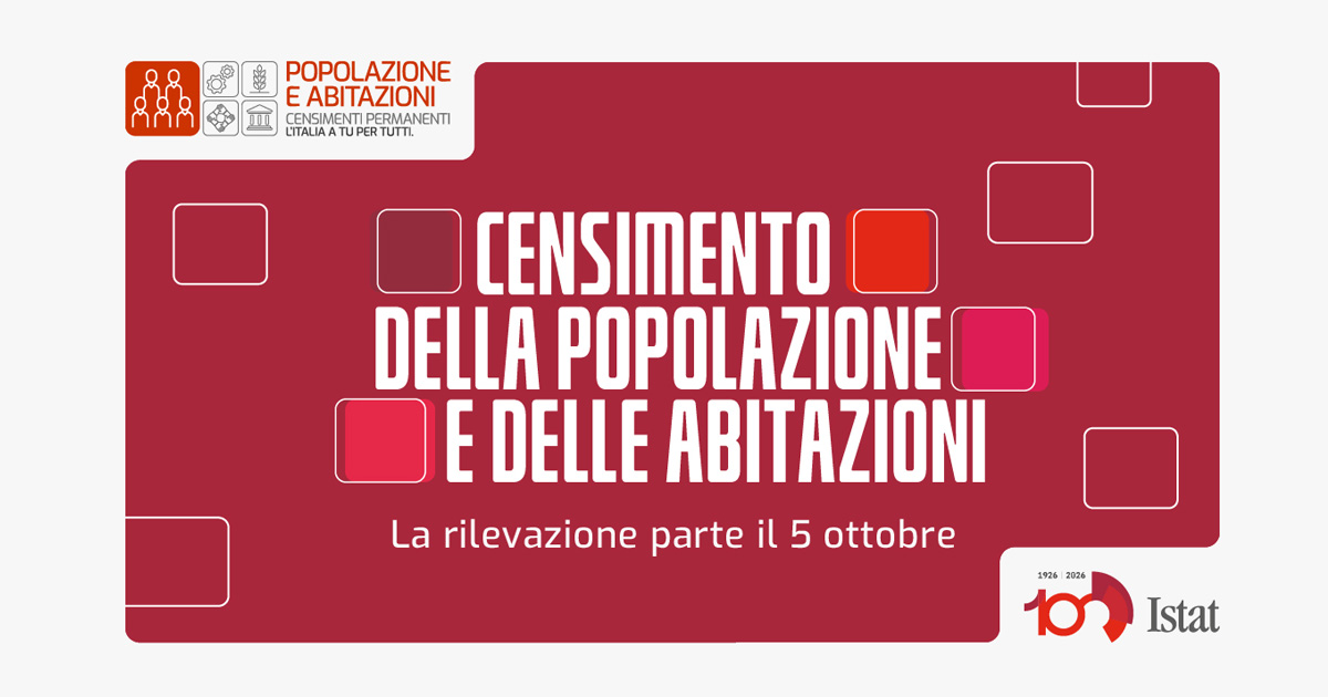 Immagine relativa alla notizia Censimento permanente della Popolazione e delle abitazioni - Reggio Calabria 2026
