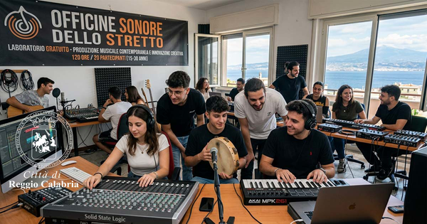 Avviso pubblico per l'iscrizione al laboratorio gratuito "Officine Sonore dello Stretto"