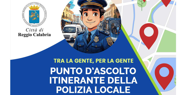 La Polizia locale "a portata" di cittadino con un punto d’ascolto itinerante nel territorio