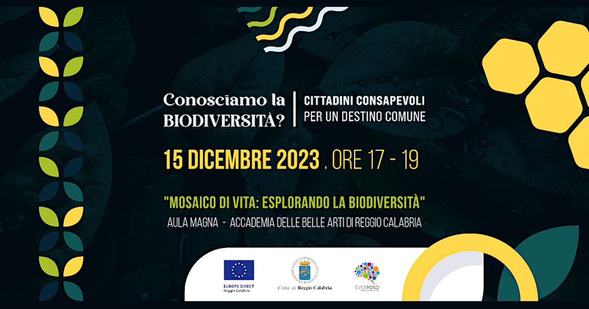 Immagine relativa alla notizia Conosciamo la Biodiversità? Cittadini consapevoli per un destino comune