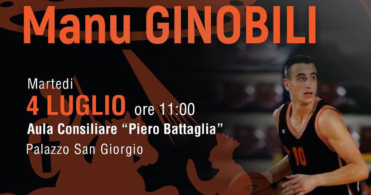 Immagine relativa alla notizia Cerimonia di consegna del San Giorgio d'Oro a Manu Ginobili
